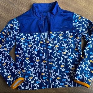 Patagonia swim rash guard zip up kids 5T